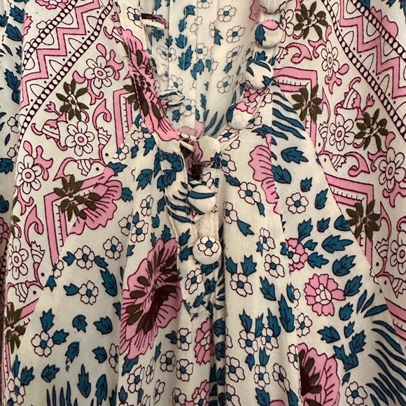 Natalie Martin Fiore Maxi Dress - Vintage Flowers Cream - Picture 3 of 6